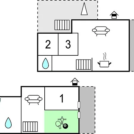 Dom wakacyjny Three-bedroom In